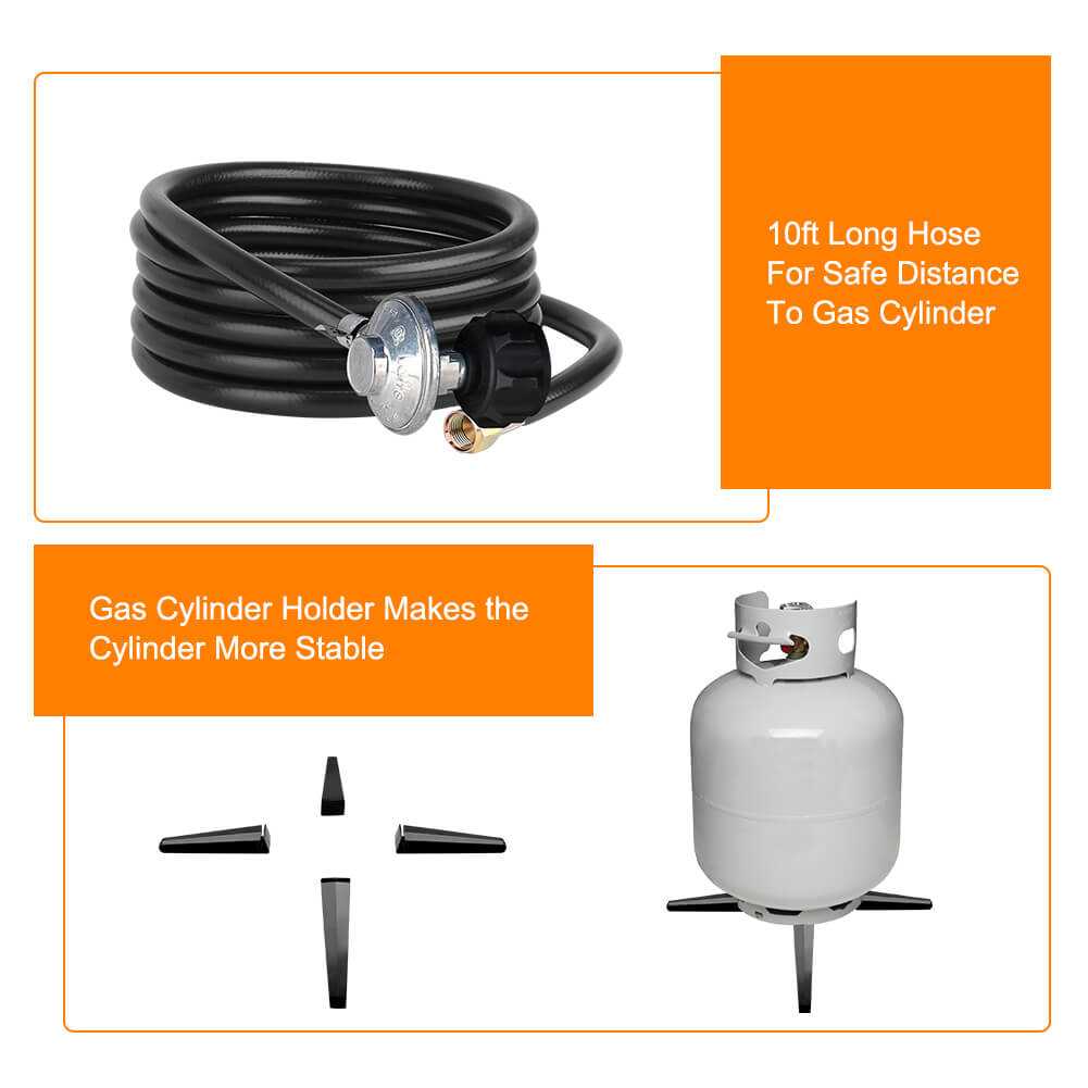 Camplux Propane Fire Pit Camping Fire Bowl for Outdoor Gatherings