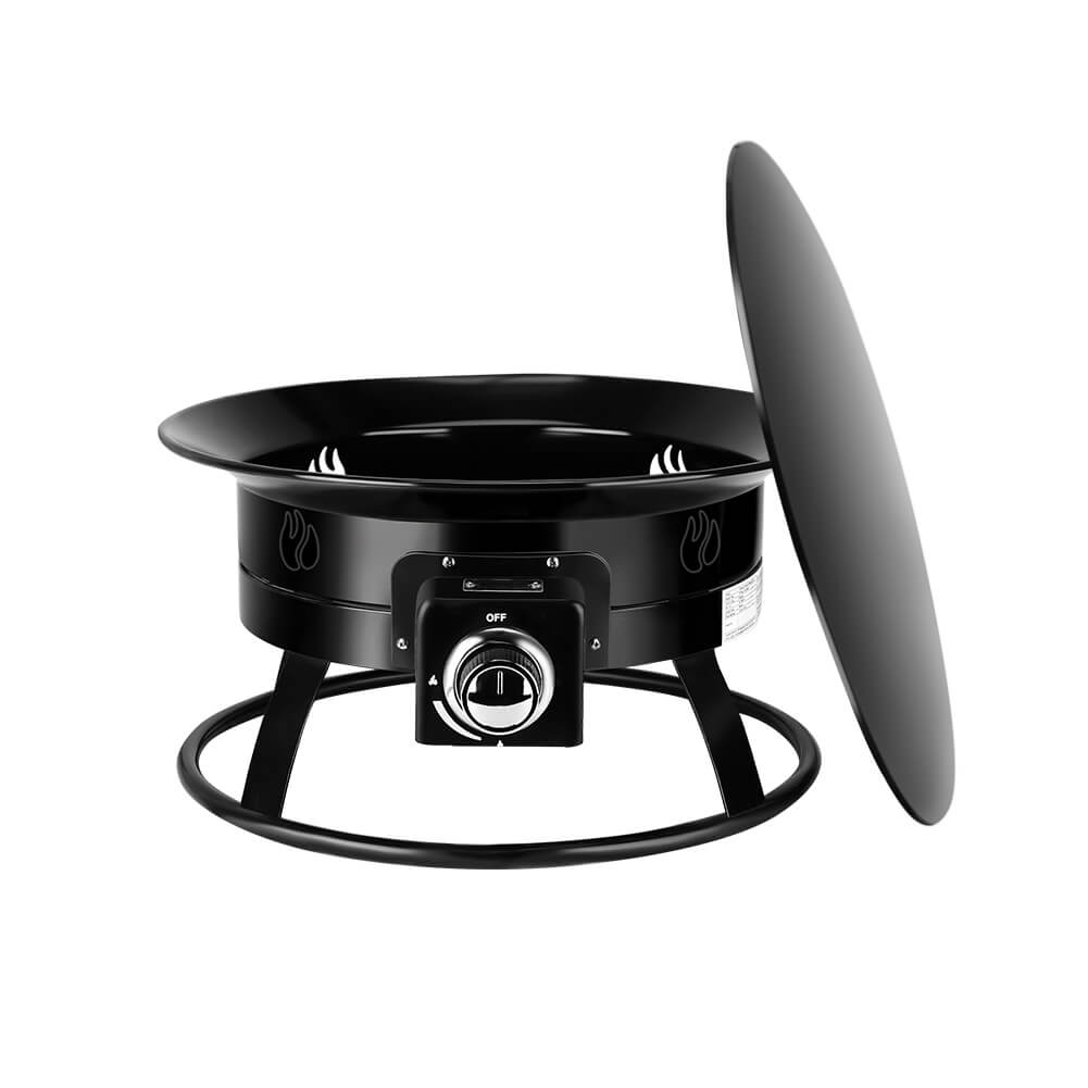 Camplux Propane Fire Pit Camping Fire Bowl for Outdoor Gatherings