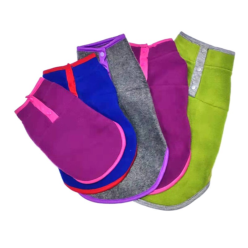 Fleece Dog Cat Clothes Warm Vest for Pets