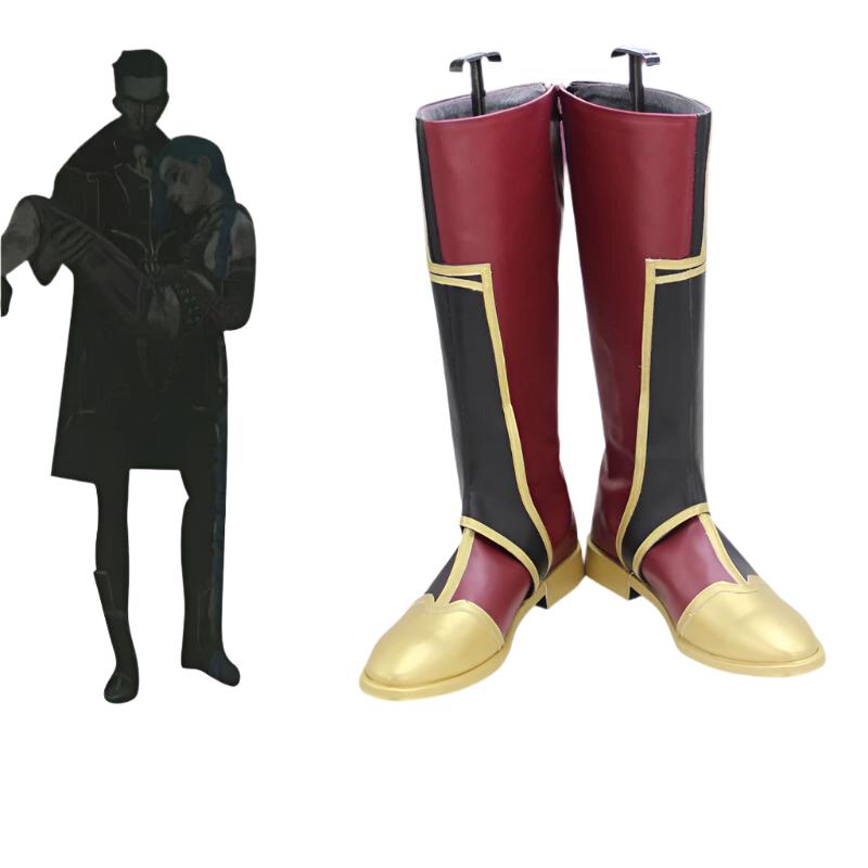 New Game LOL Arcane Silco Cosplay Shoes Boots for Halloween Costume