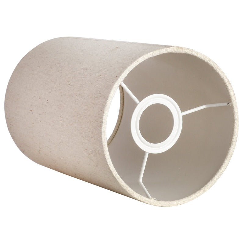 BTR CRAFTS Flex Cylinder Lamp Shade, Cotton Fabric, 6 Inches