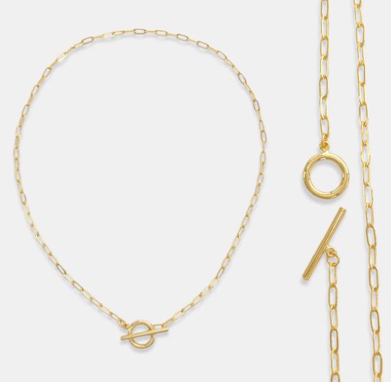 Sammi Paperclip Chain Necklace