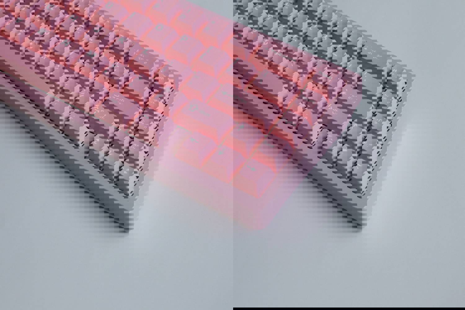 Jris65 PCB Gasket Mount Keyboard Kit - Pink