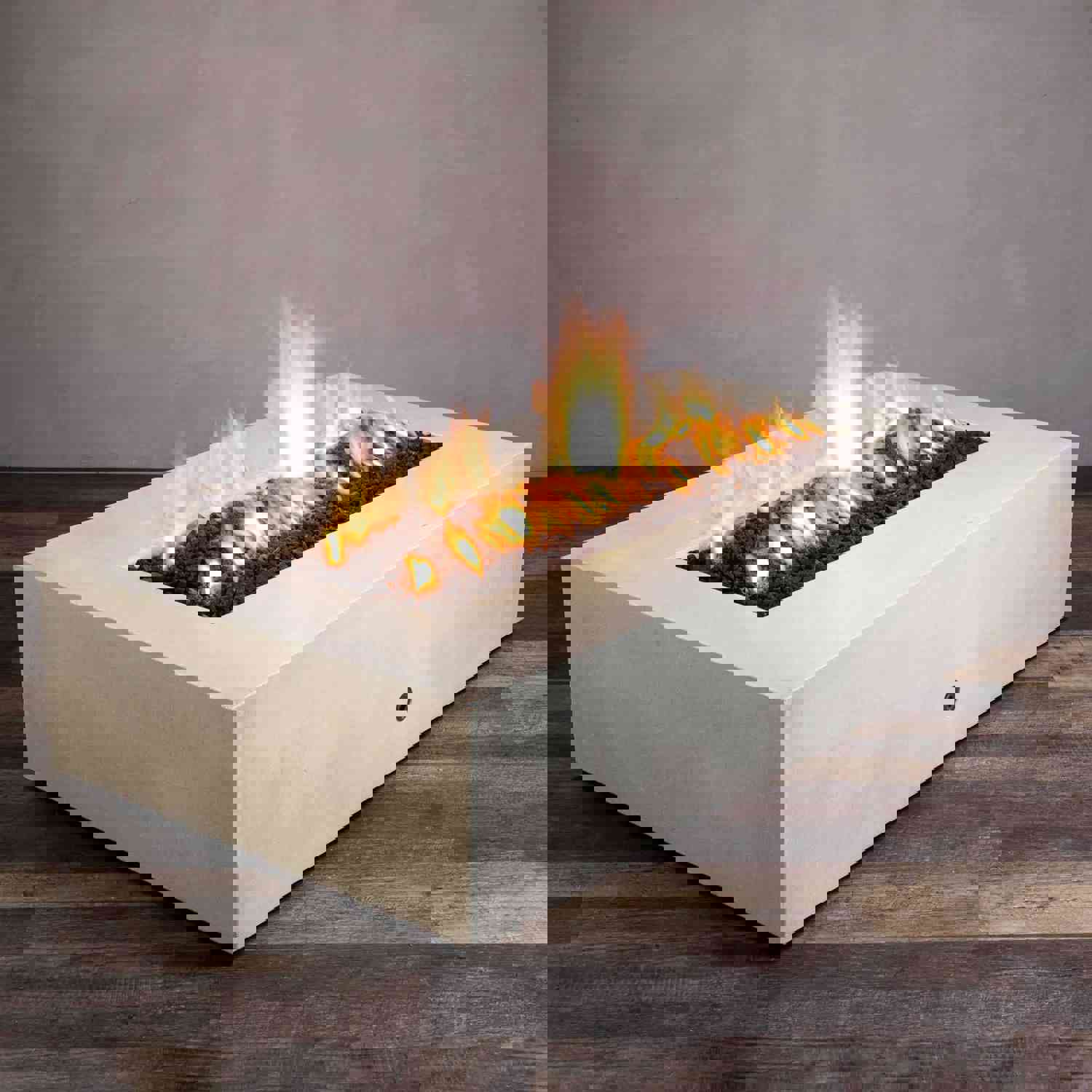 Starfire Designs Gravity 72 x 38 Rectangle Concrete Gas Fire Pit