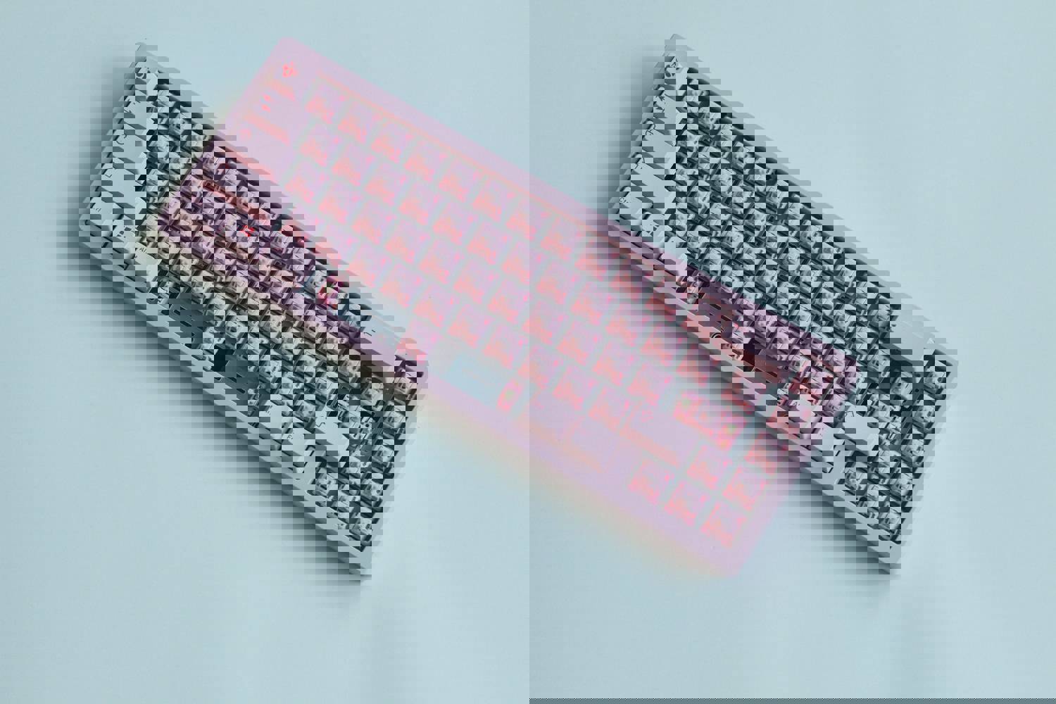 Jris65 PCB Gasket Mount Keyboard Kit - Pink