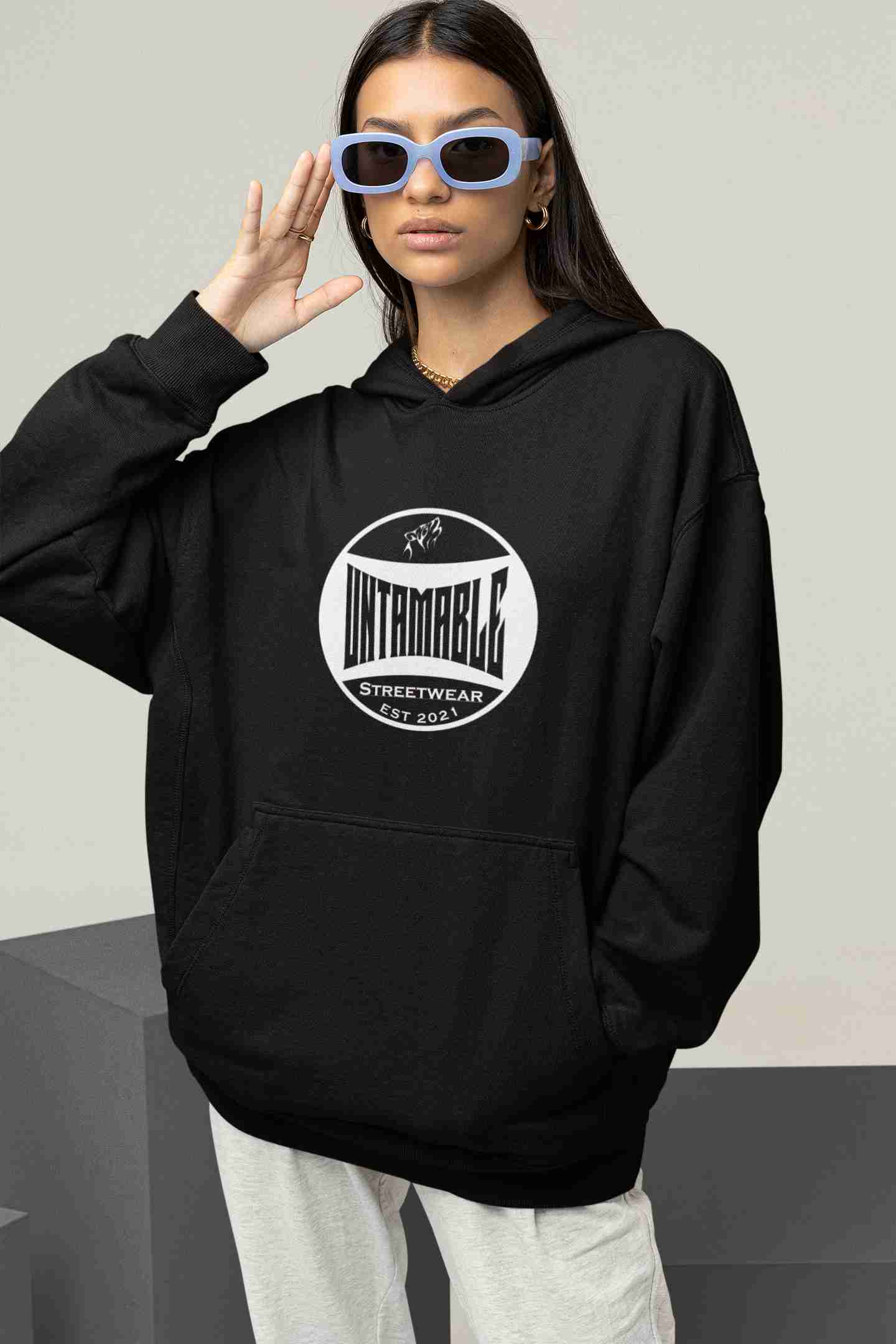 Untamable Clothing Streetwear Hoodie Mens HTV