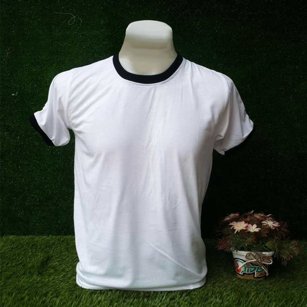 TKO17 Personalized Unisex Crew Neck Taped Ringer Short Sleeve T-Shirt