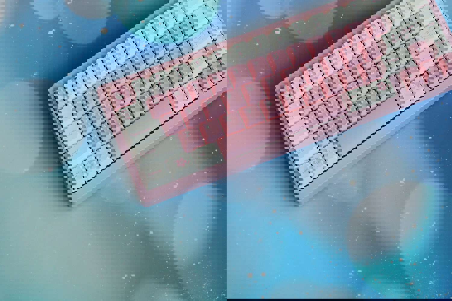 Jris65 PCB Gasket Mount Keyboard Kit - Pink