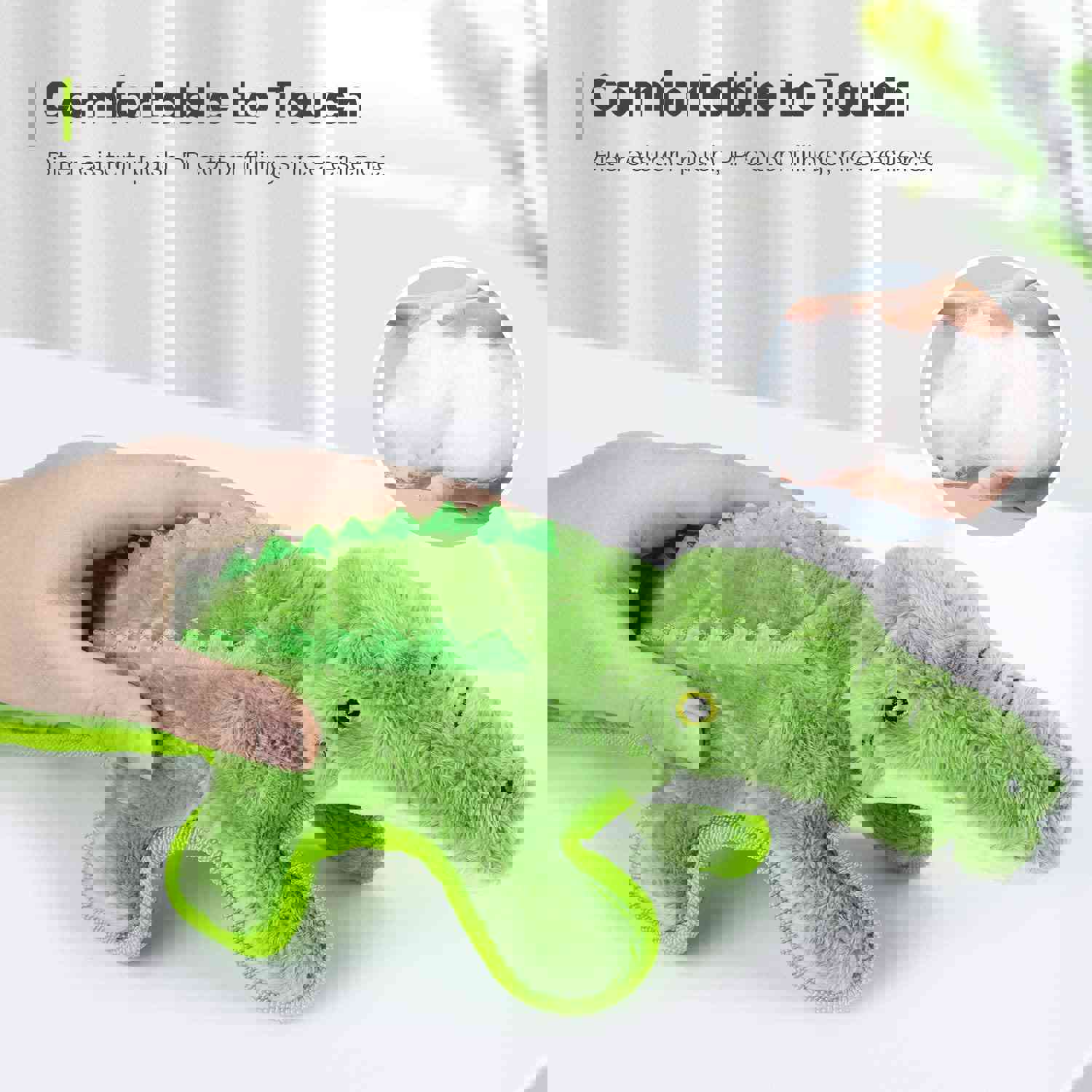 IOKHEIRA Squeaky Plush Dog Toy for Dogs