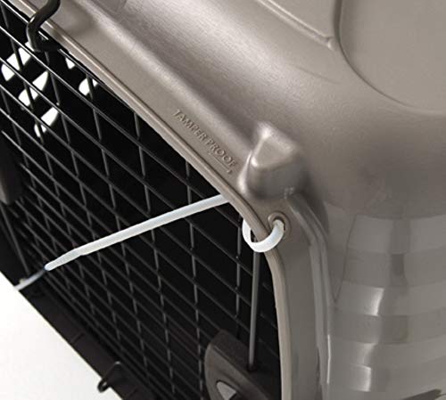 Petmate 290300 Kennel Travel Kit for Pets with Food and Water Bowl Added Security Hardware