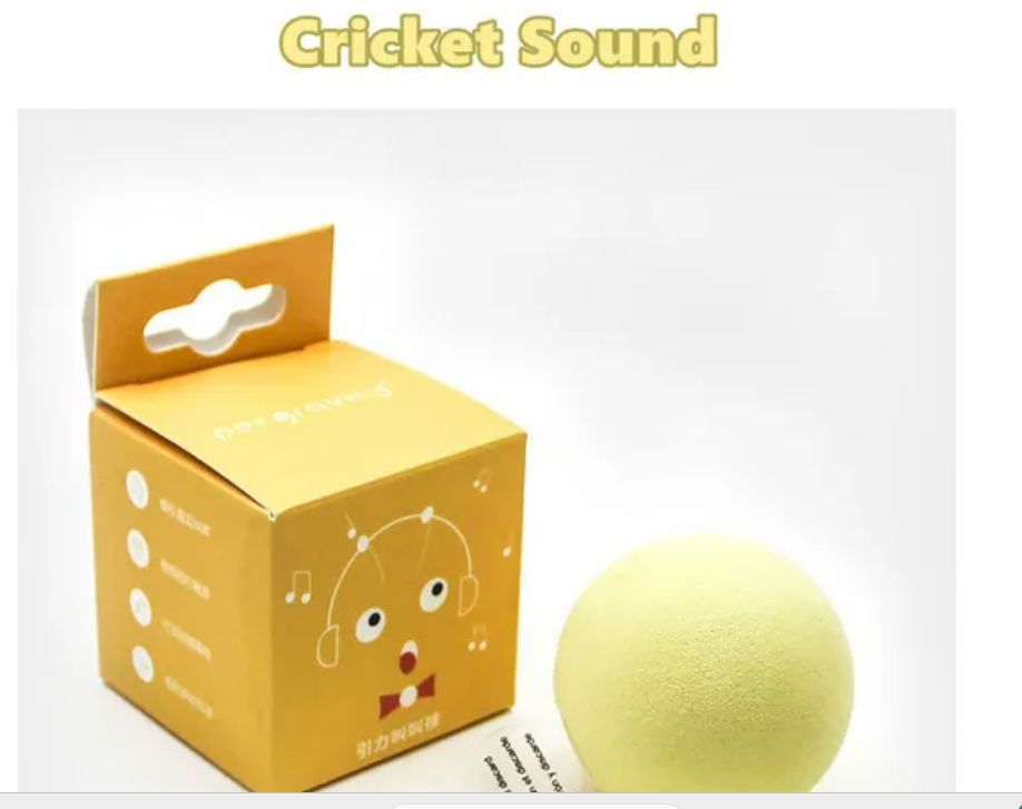 Smart Interactive Cat Toy with Sound Effects - Catnip Ball for Cats & Kittens