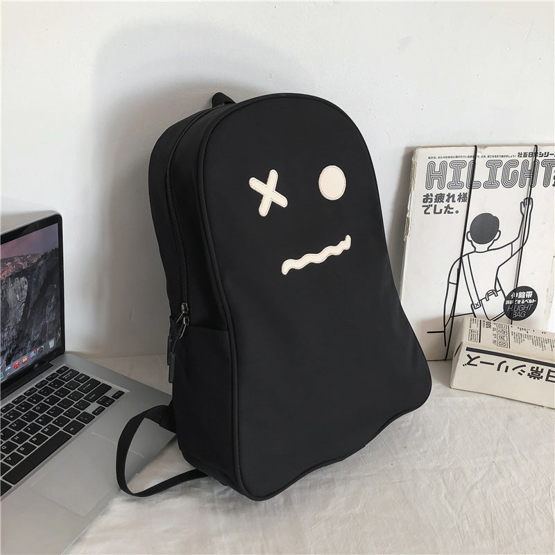 lhzstore Couples Schoolbag Backpacks For High Schoolers - Large Capacity Nylon Backpack