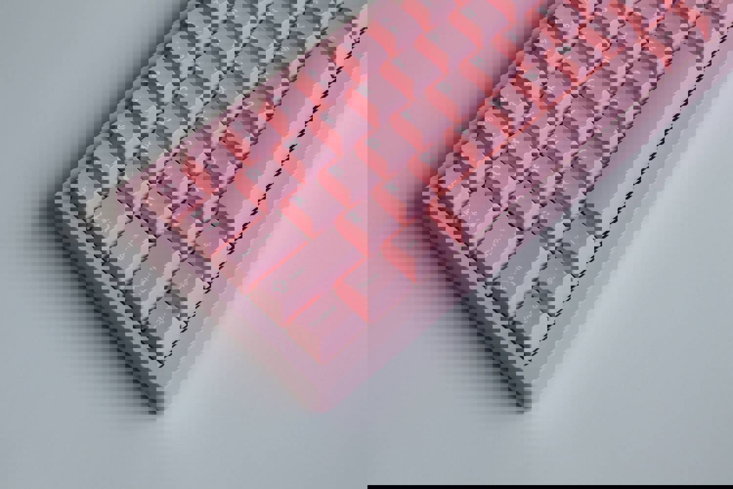 Jris65 PCB Gasket Mount Keyboard Kit - Pink