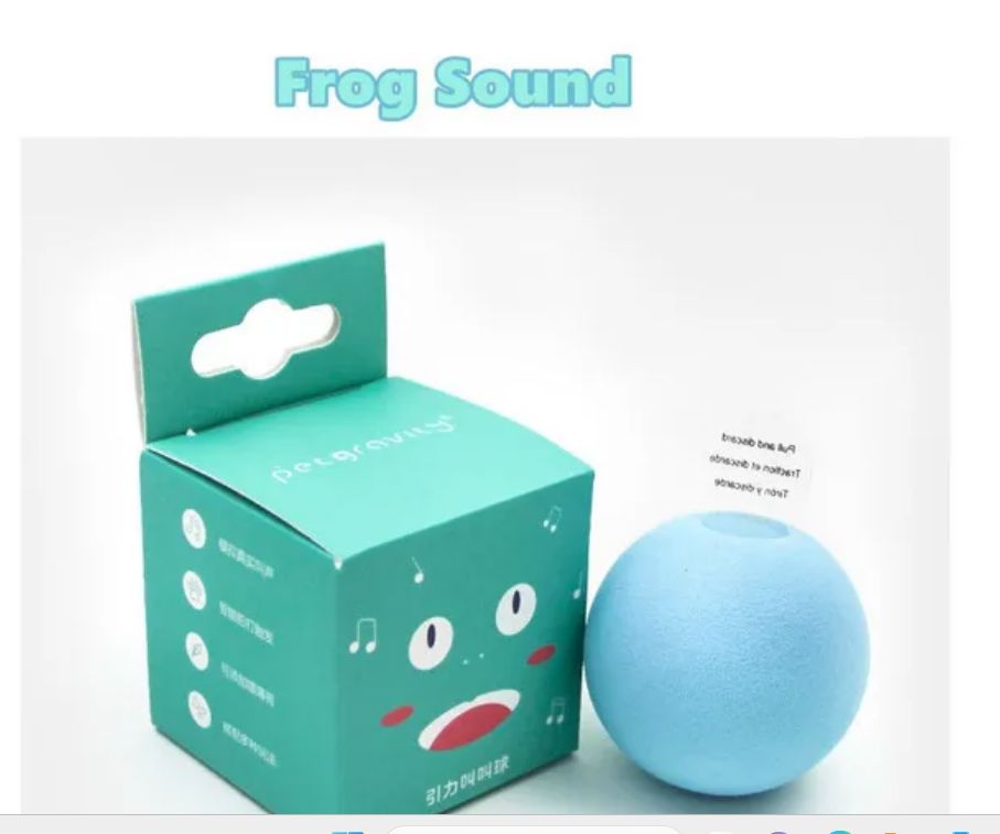 Smart Interactive Cat Toy with Sound Effects - Catnip Ball for Cats & Kittens