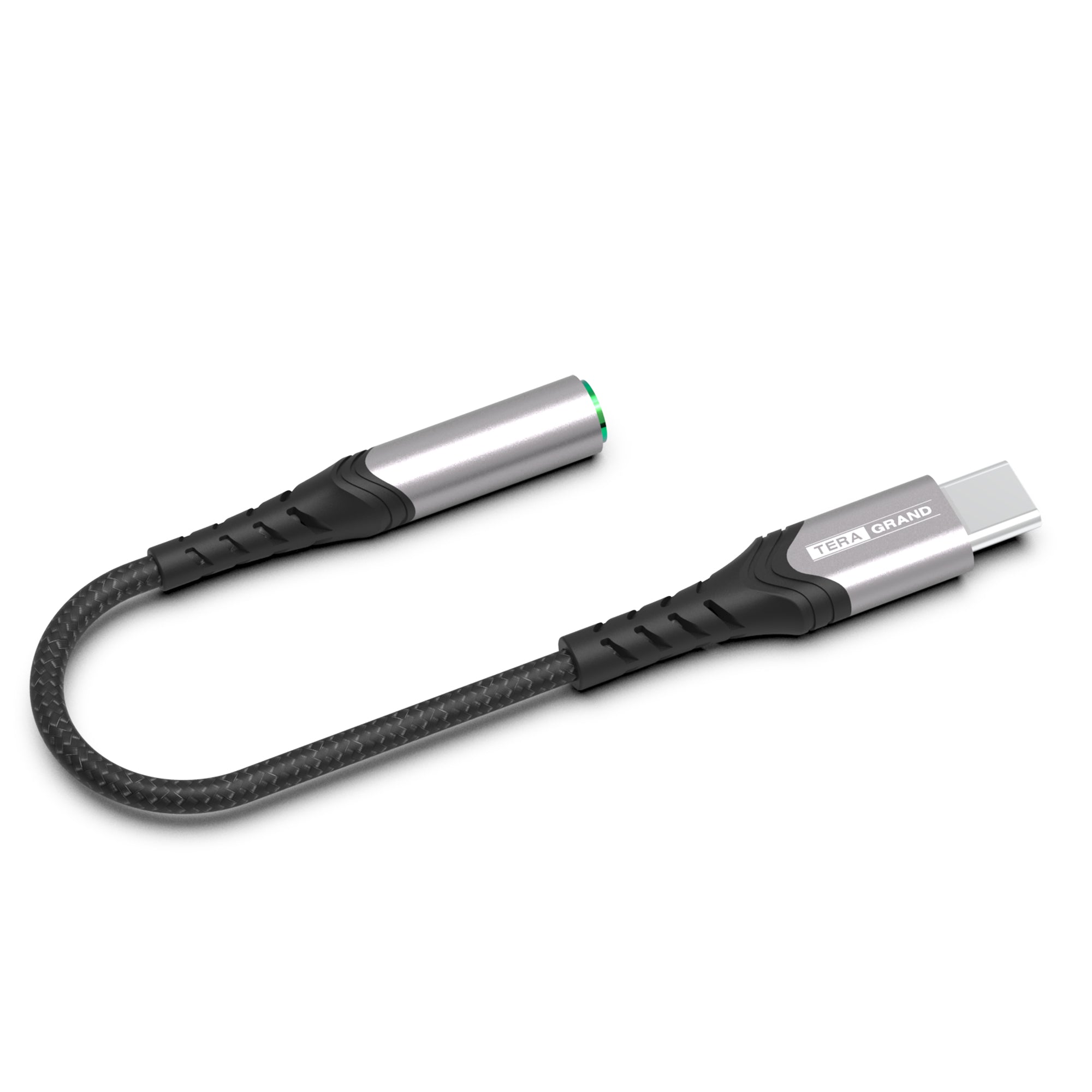 USB-C to 3.5mm Headphone Jack Audio Adapter with Hi-Res DAC