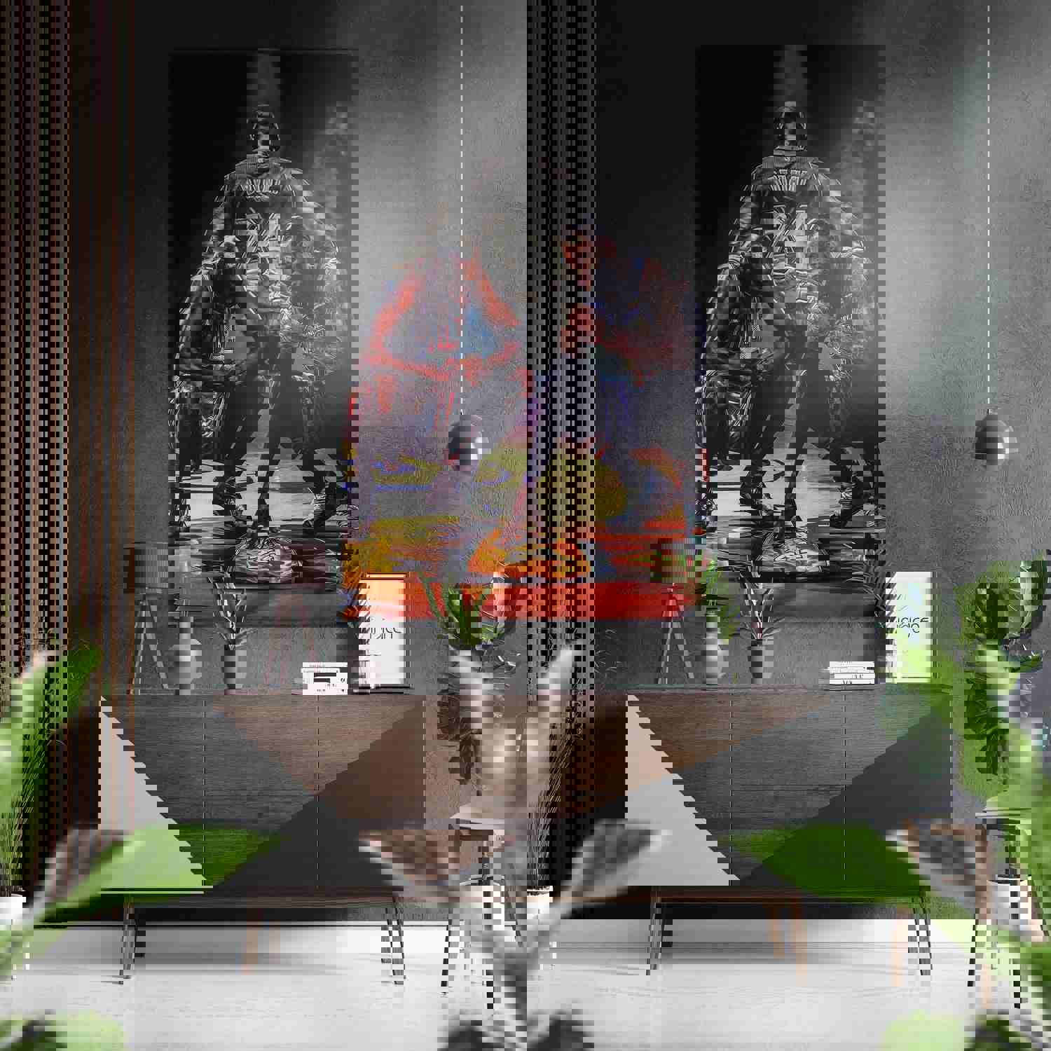 Respect for Kobe Brushed Aluminium Dibond Wall Art