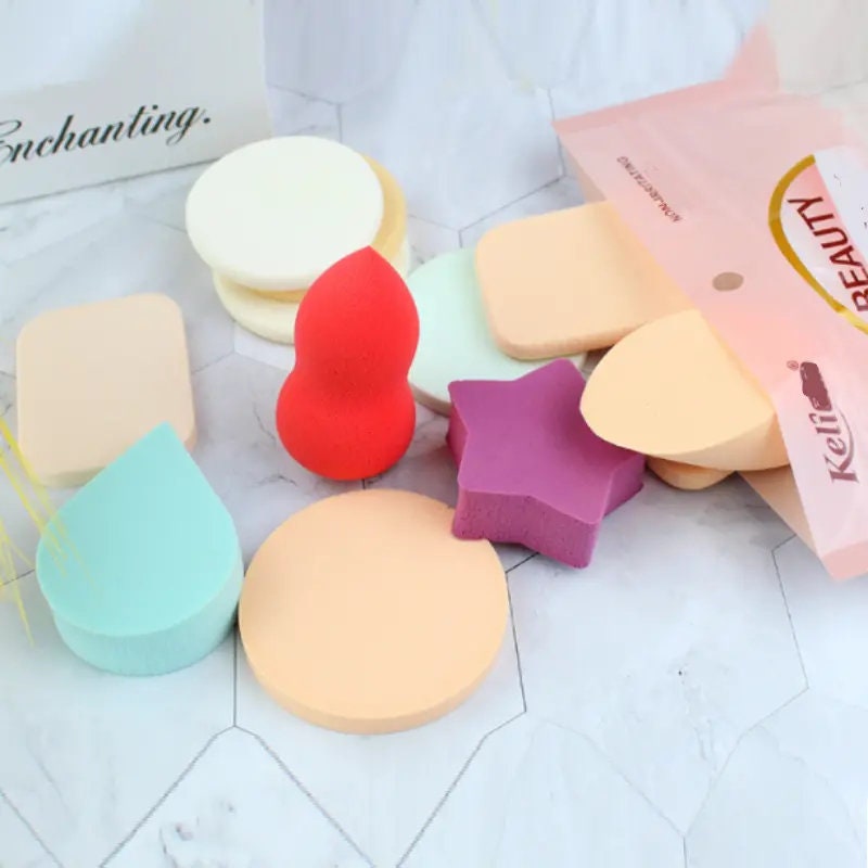 13pcs Makeup Foundation Sponge Set for Flawless Beauty Application