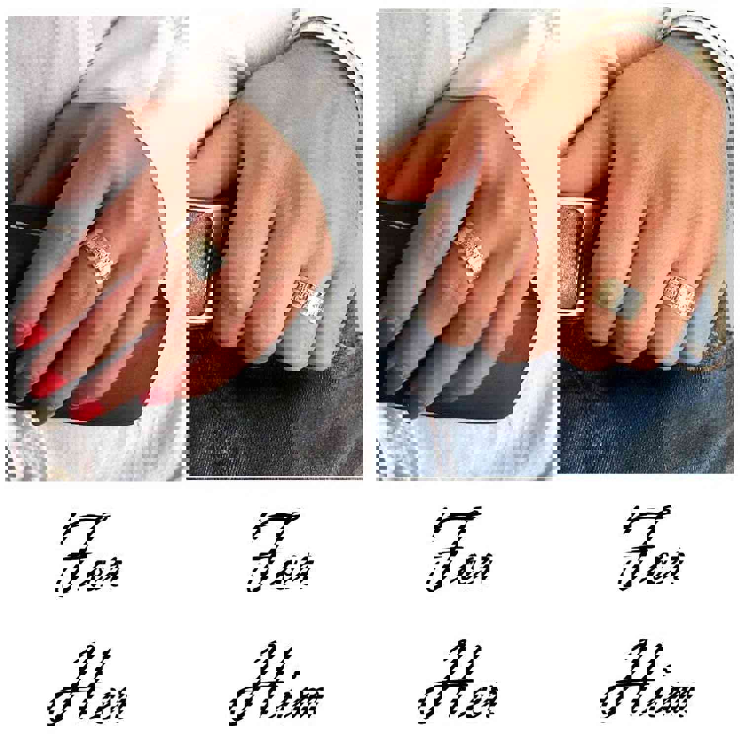 Personalized Sterling Silver Graduation Ring - Engravable University or College Gift