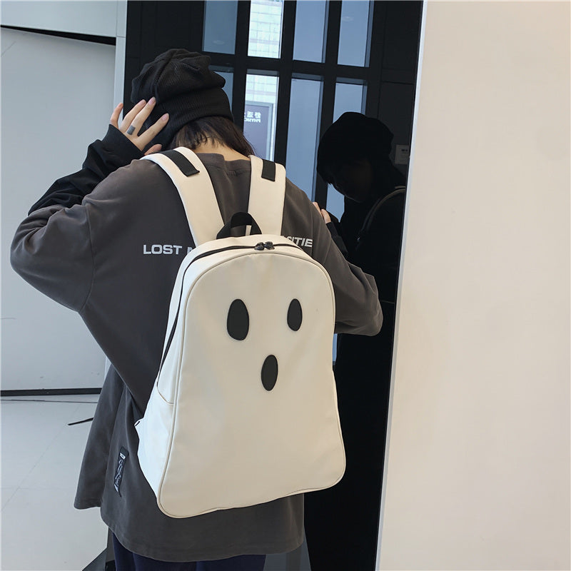 lhzstore Couples Schoolbag Backpacks For High Schoolers - Large Capacity Nylon Backpack