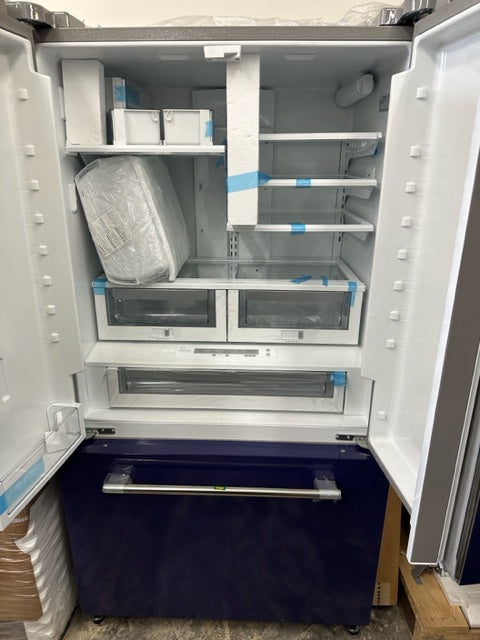 AGA Mercury MMCFDR23SKY 36 Inch Counter Depth French Door Refrigerator - Midnight Sky