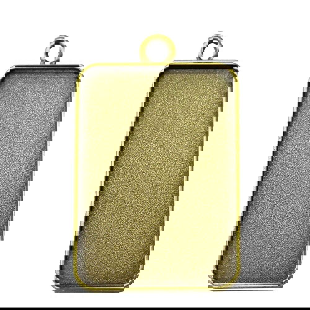 4pcs Rectangle Classic Style Cameo Cabochon Pendant Base Setting for DIY Jewelry Making