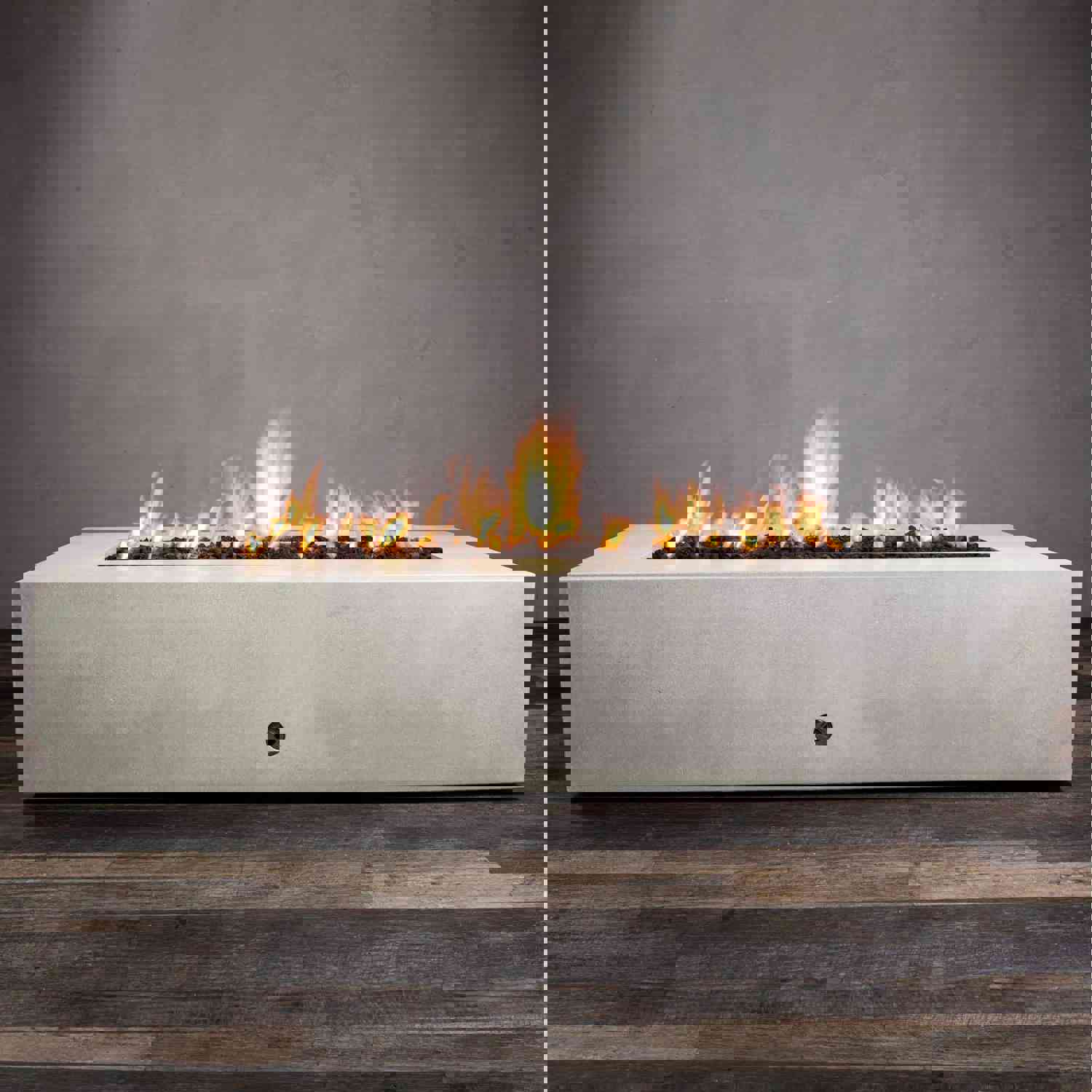 Starfire Designs Gravity 72 x 38 Rectangle Concrete Gas Fire Pit