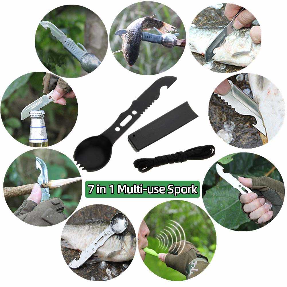 12 in 1 Survival Kit for Men - Perfect Gift for Dad, Husband, Boyfriend