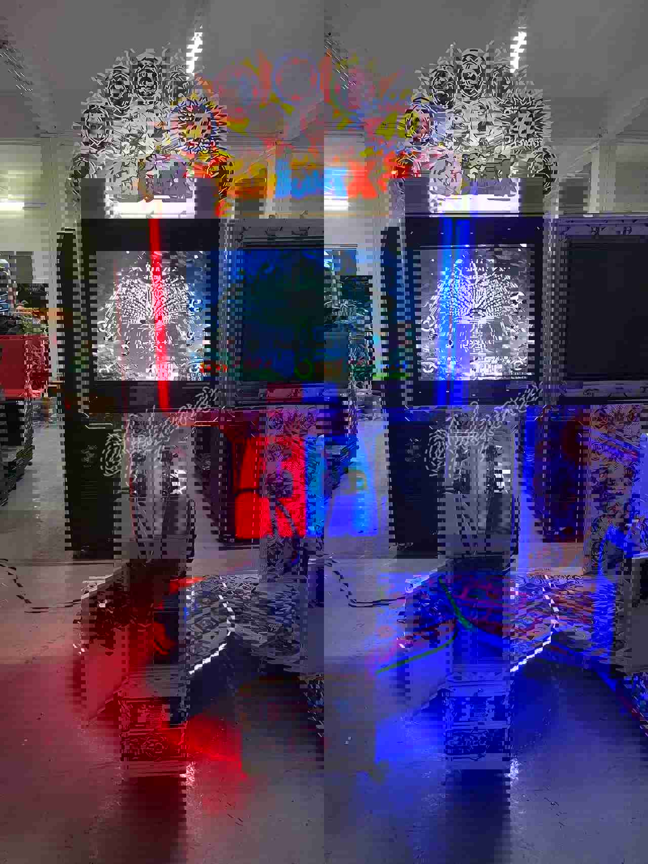 Gunbullet X Shooting Arcade Game Machine - 2 Player HD Light Gun Game