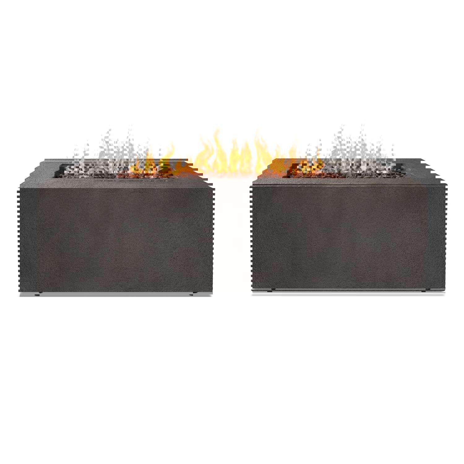 Real Flame Baltic Rectangle Natural Gas Fire Pit Table