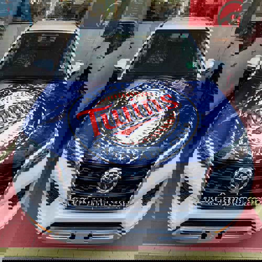 Minnesota Twins Itasha Car Vinyl Hood Wrap Decal Sticker