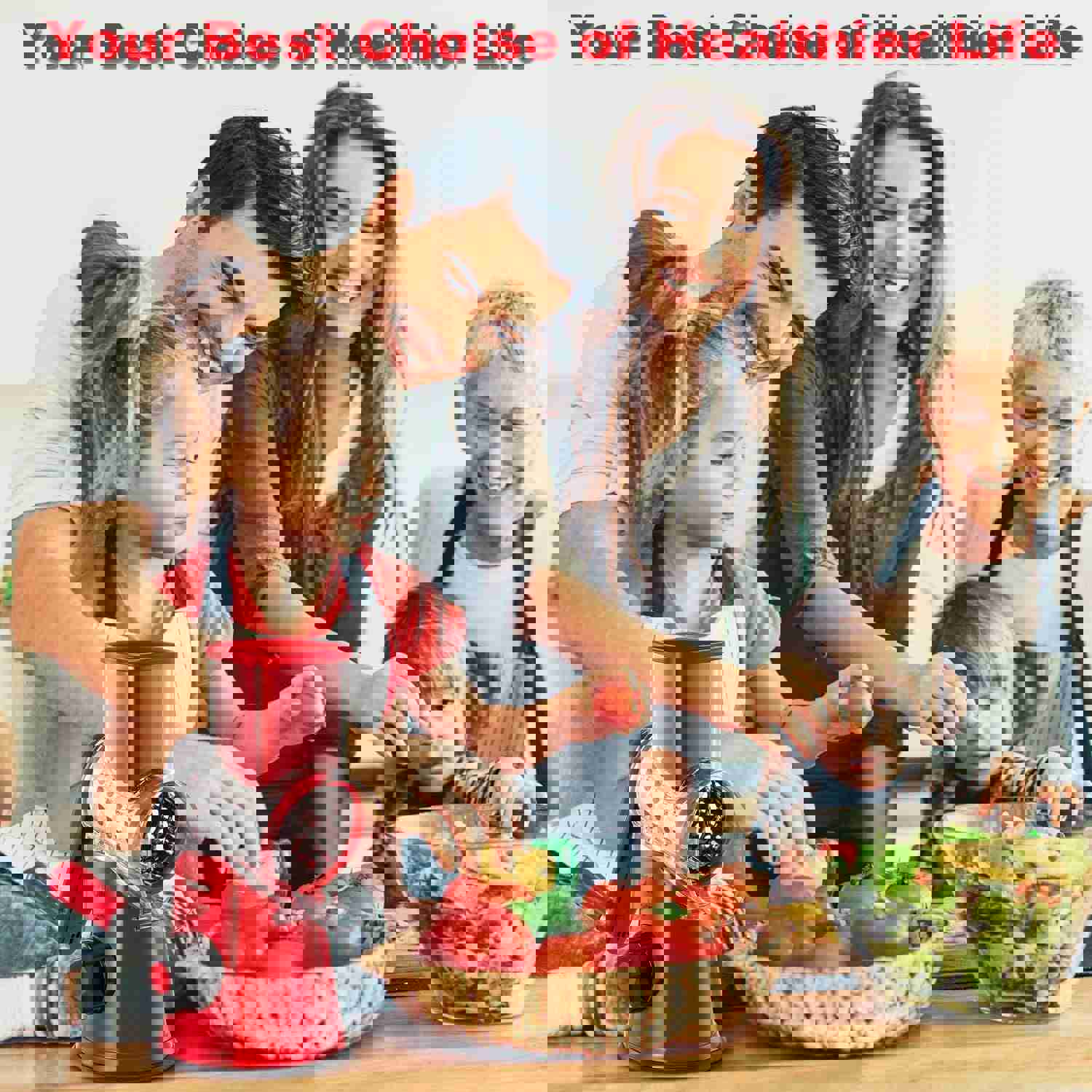 Rotary Cheese Grater with 2 Drum Blades - Safe & Fast Kitchen Grater for Cheese, Fruits, Vegetables, Nuts