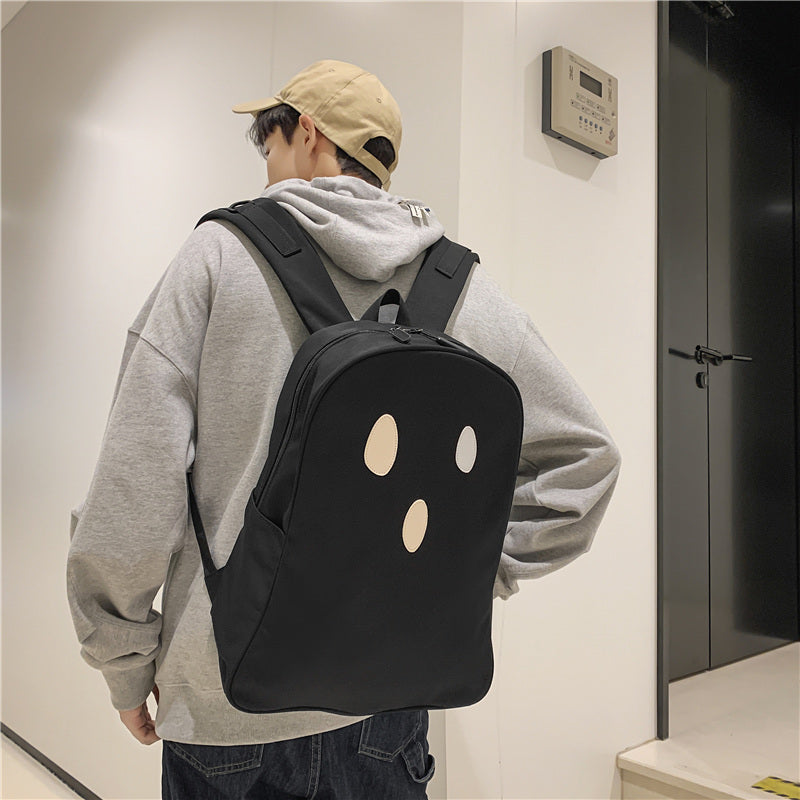 lhzstore Couples Schoolbag Backpacks For High Schoolers - Large Capacity Nylon Backpack