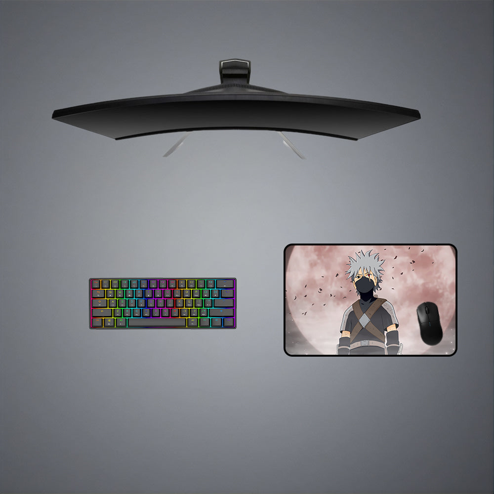 Kakashi Moon Design Gaming Mouse Pad - Large Size for Enhanced Gaming Experience