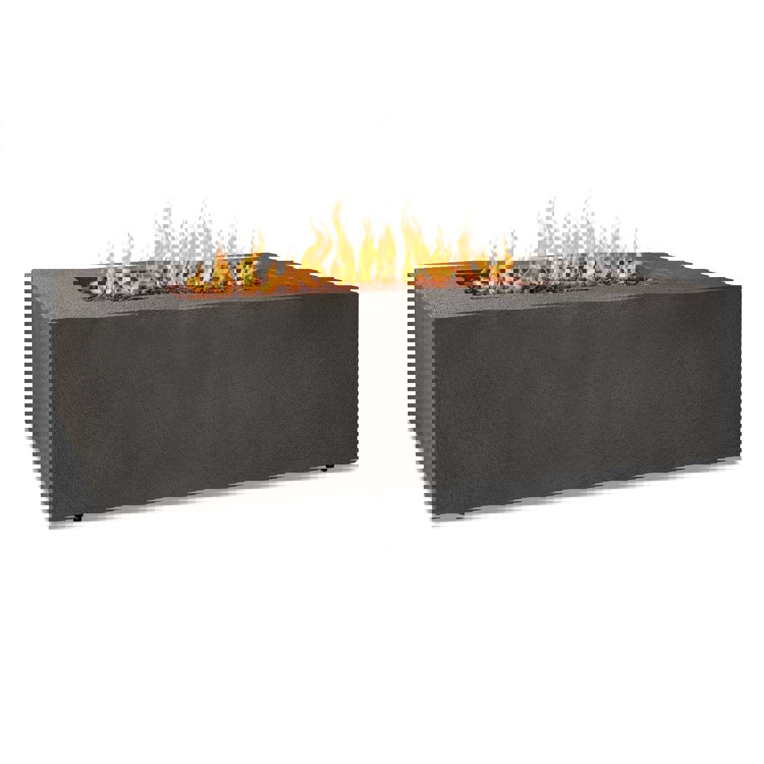 Real Flame Baltic Rectangle Natural Gas Fire Pit Table