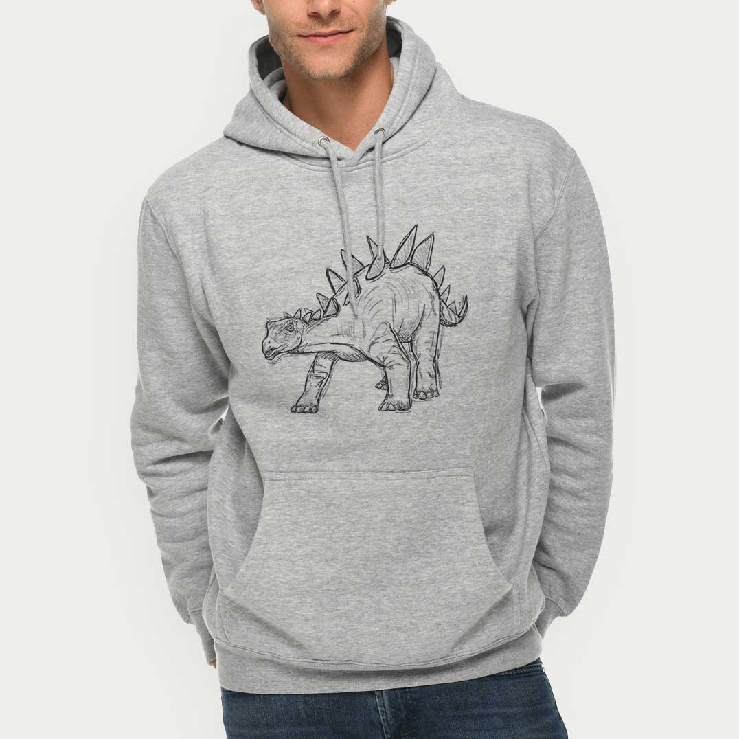 Stegosaurus Stenops - Mid-Weight Unisex Premium Blend Hoodie