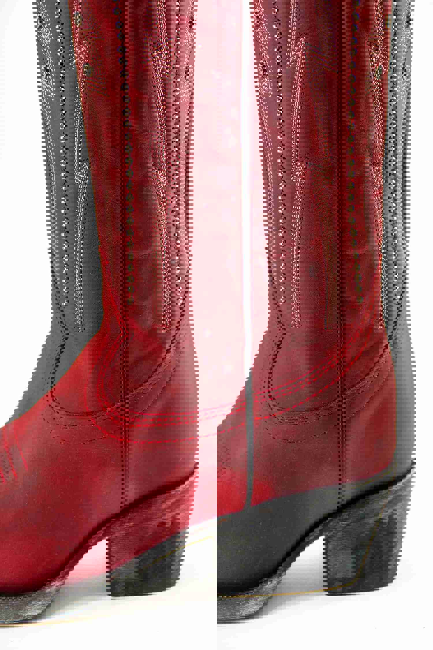 Est. Carolina Tall Cowgirl Boot - Genuine Leather Point Toe