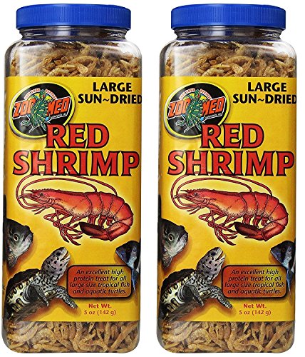 Royal Pet Supplies Inc Zoo Med Sun Dried Large Red Shrimp