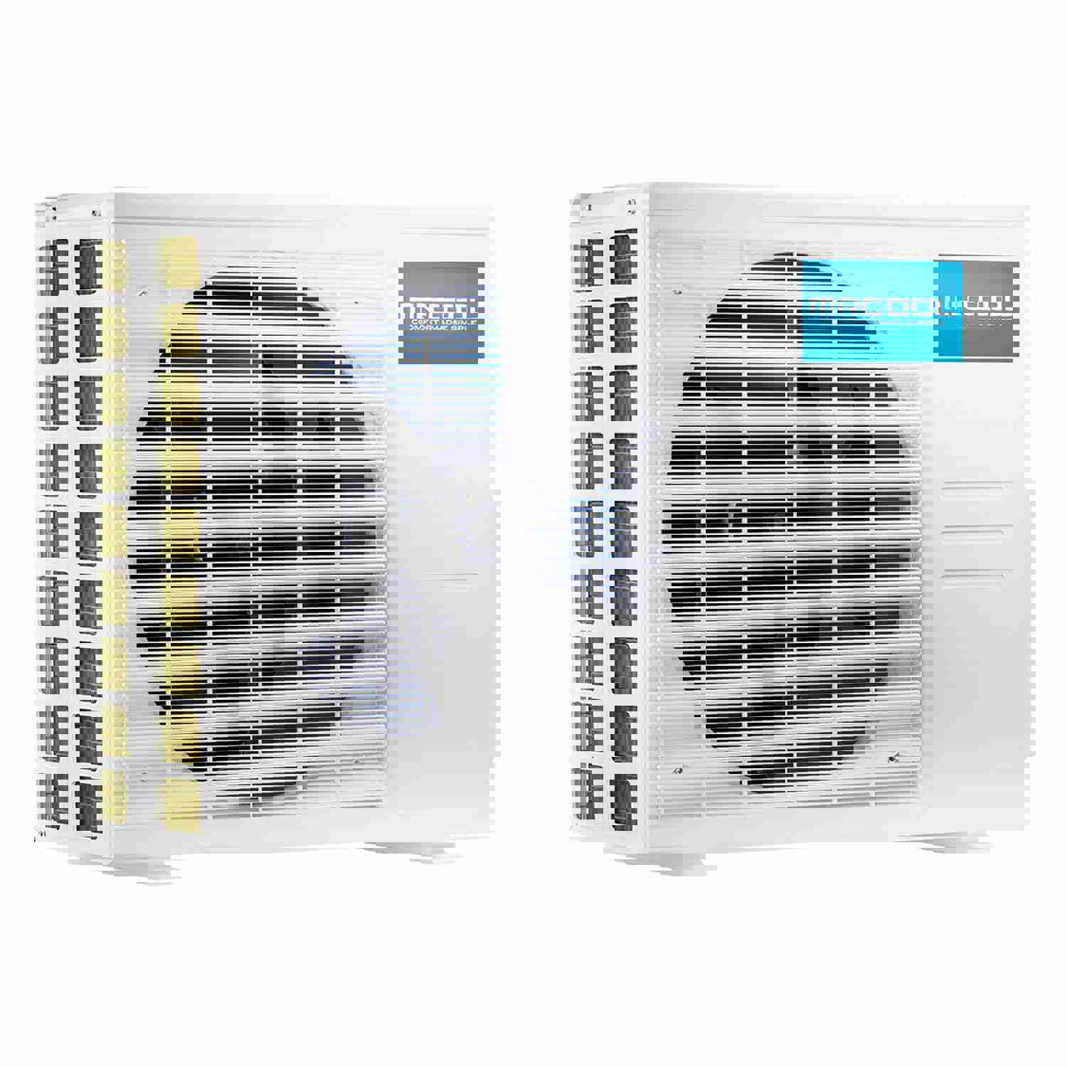 MRCOOL DIY 4th Gen 48K BTU 2-Zone Condenser with 24K+24K Handlers and 2 x 25ft Linesets Bundle