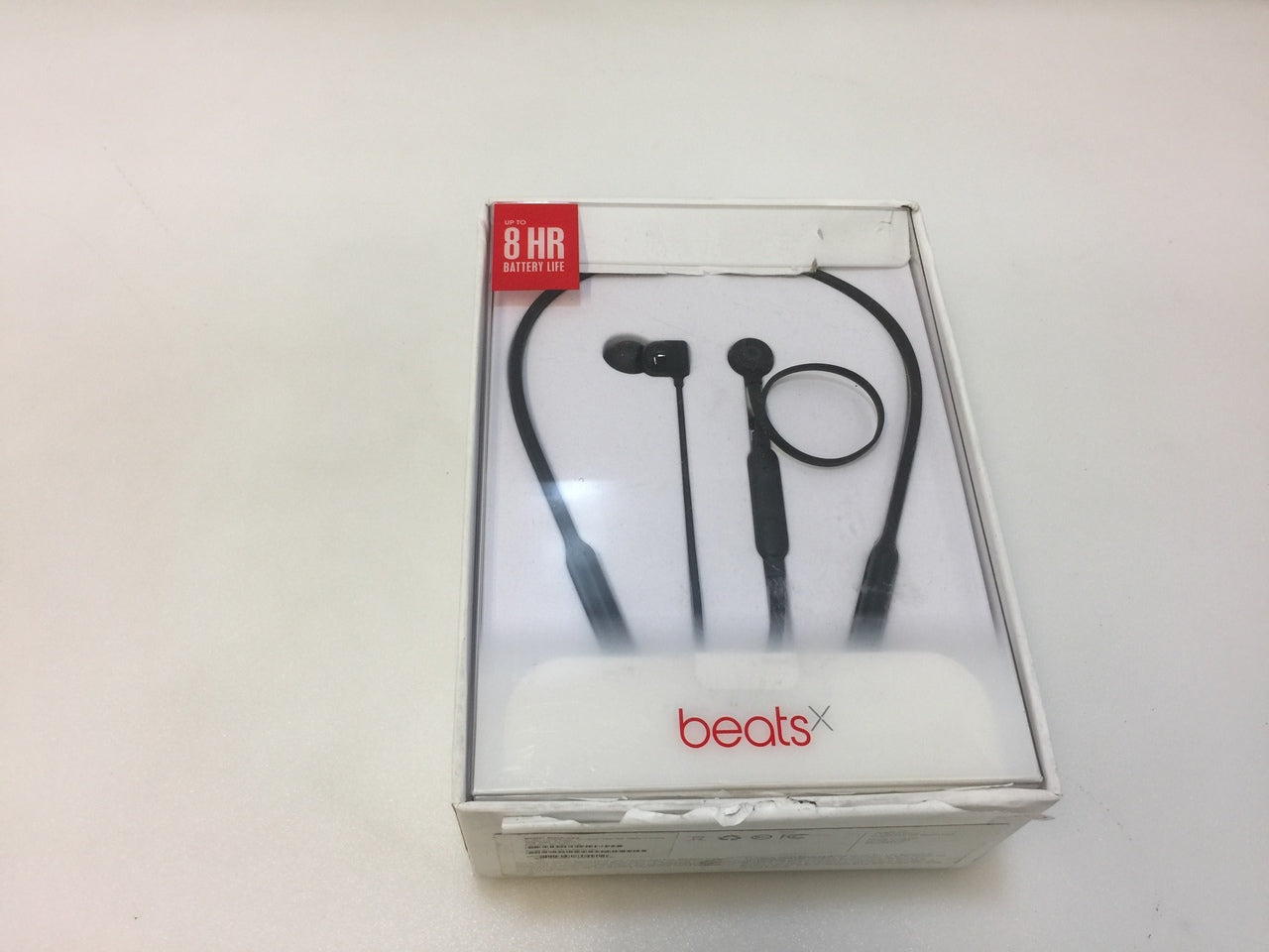 Beats by Dr. Dre BeatsX Wireless Bluetooth In-Ear Headphone, Black - Refurbished