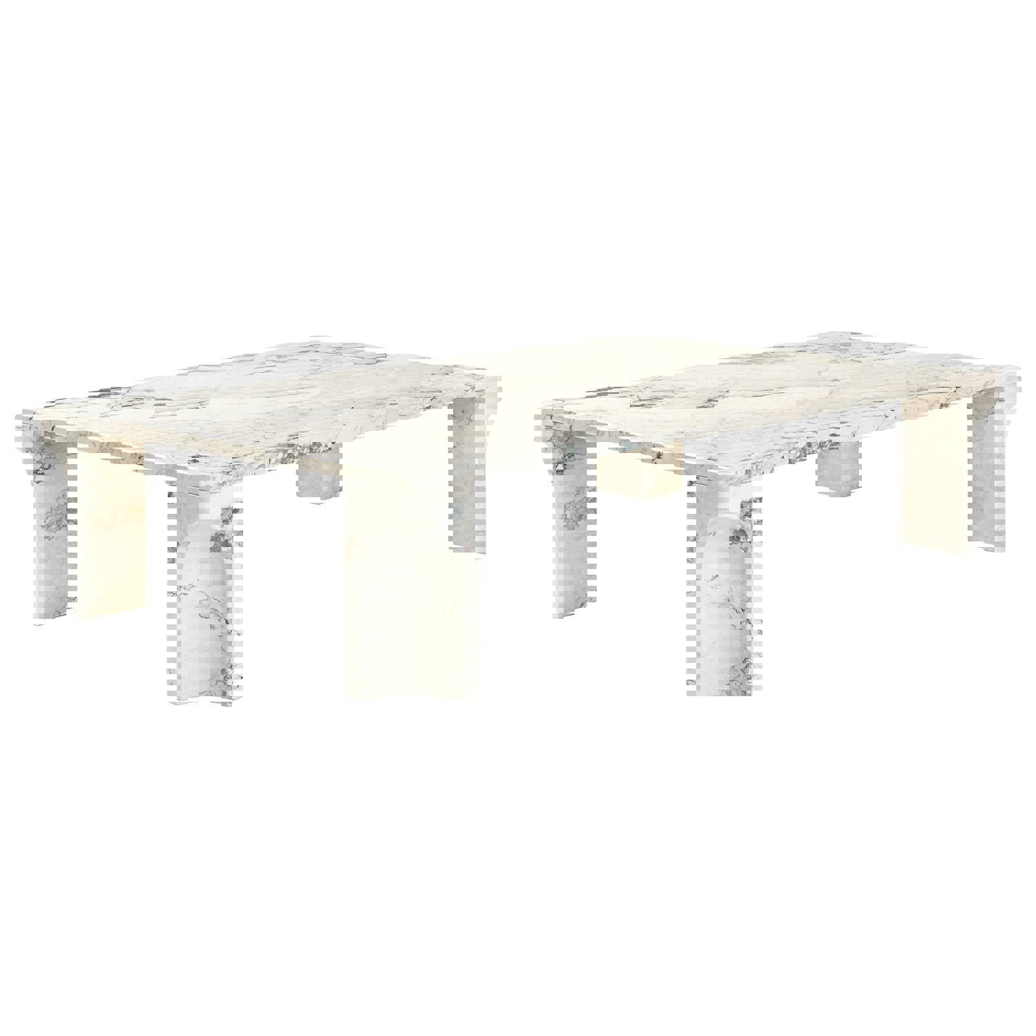 Doric Rectangular Coffee Table by GamFratesi