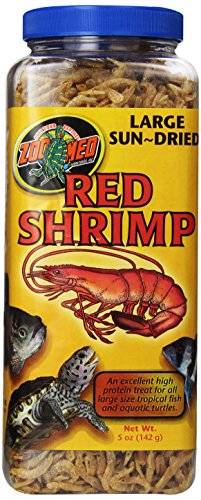 Royal Pet Supplies Inc Zoo Med Sun Dried Large Red Shrimp