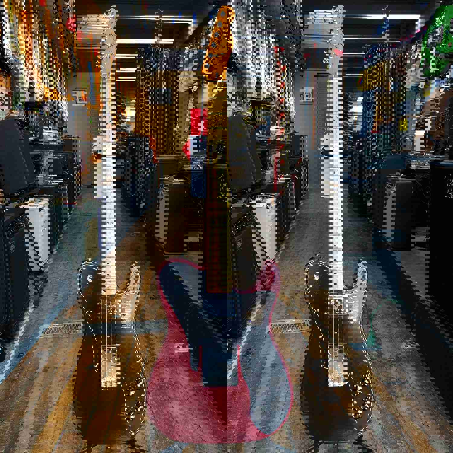 Fender American Vintage II 1977 Telecaster Custom Electric Guitar with Maple Fingerboard and Hard Case