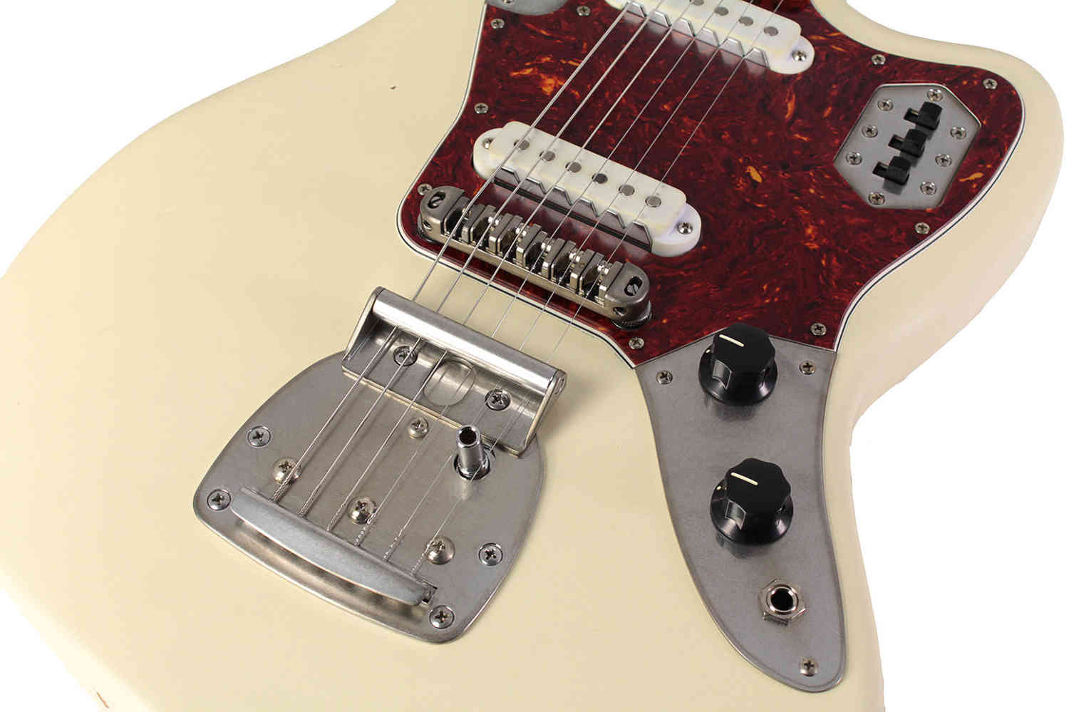 Nash Guitars JG-63 Guitar, Olympic White, Light Aging