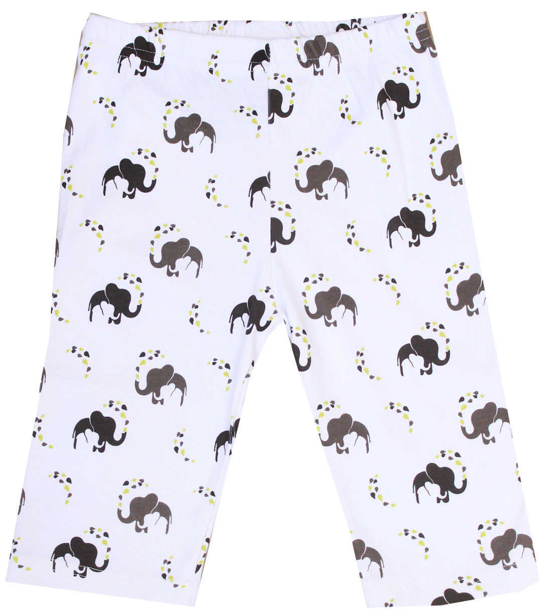 Baby Pants GOTS Certified Organic Cotton Clothing (Elephant, 6-12m)
