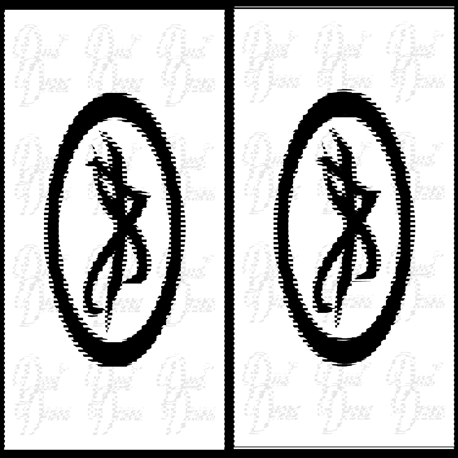 Vision Rune Vinyl Car/Laptop Decal - Mortal Instruments Inspired Fan Art