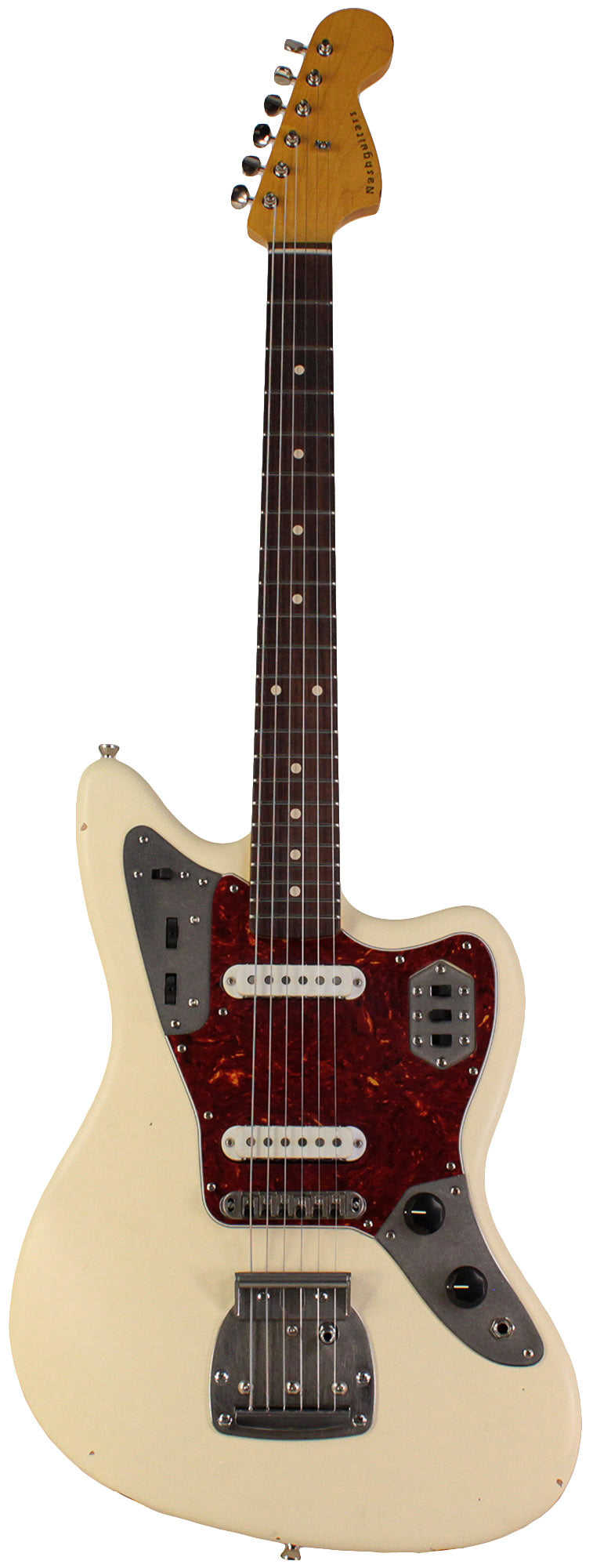 Nash Guitars JG-63 Guitar, Olympic White, Light Aging