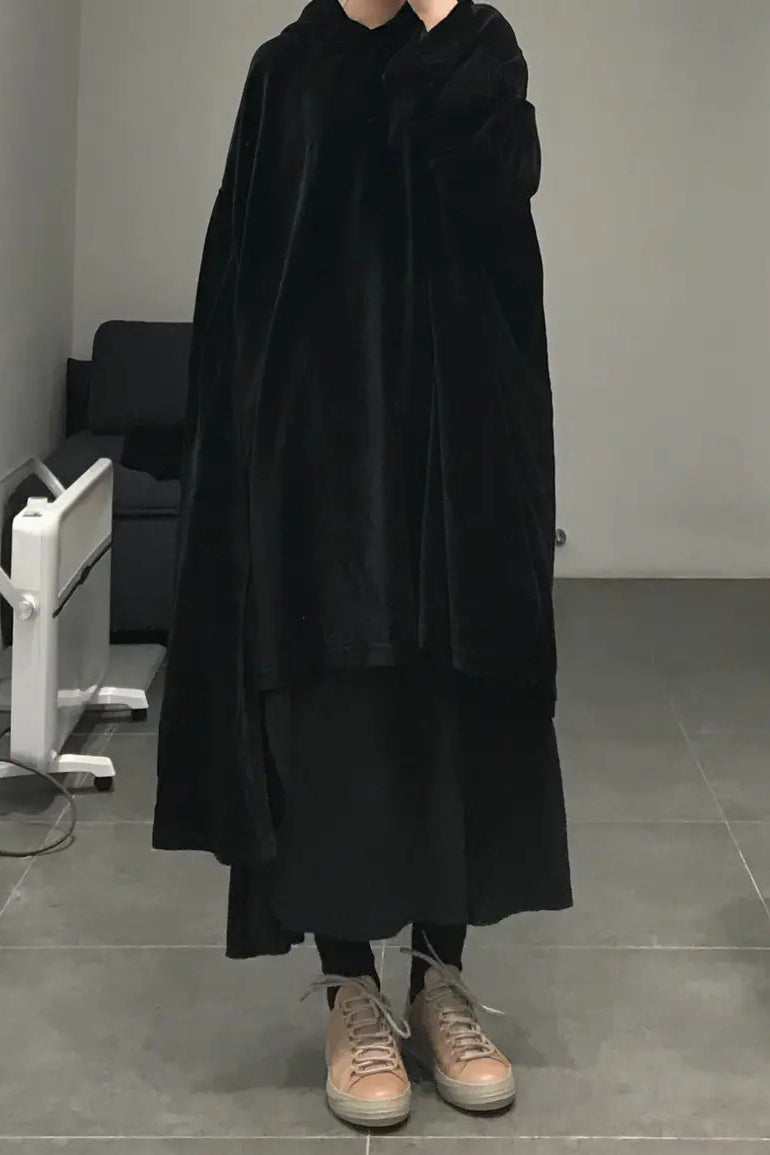 AREA BY BARBARA BOLOGN Long Hoodie CN-01N BLK