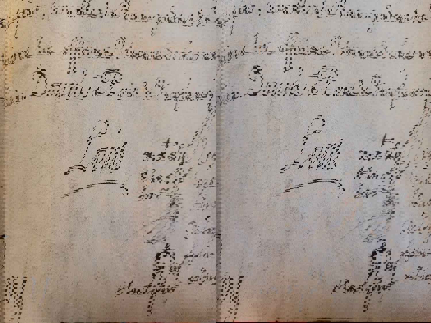 Letter of Veterancy by Louis XV in favor of Jacques Le Noir, 1718