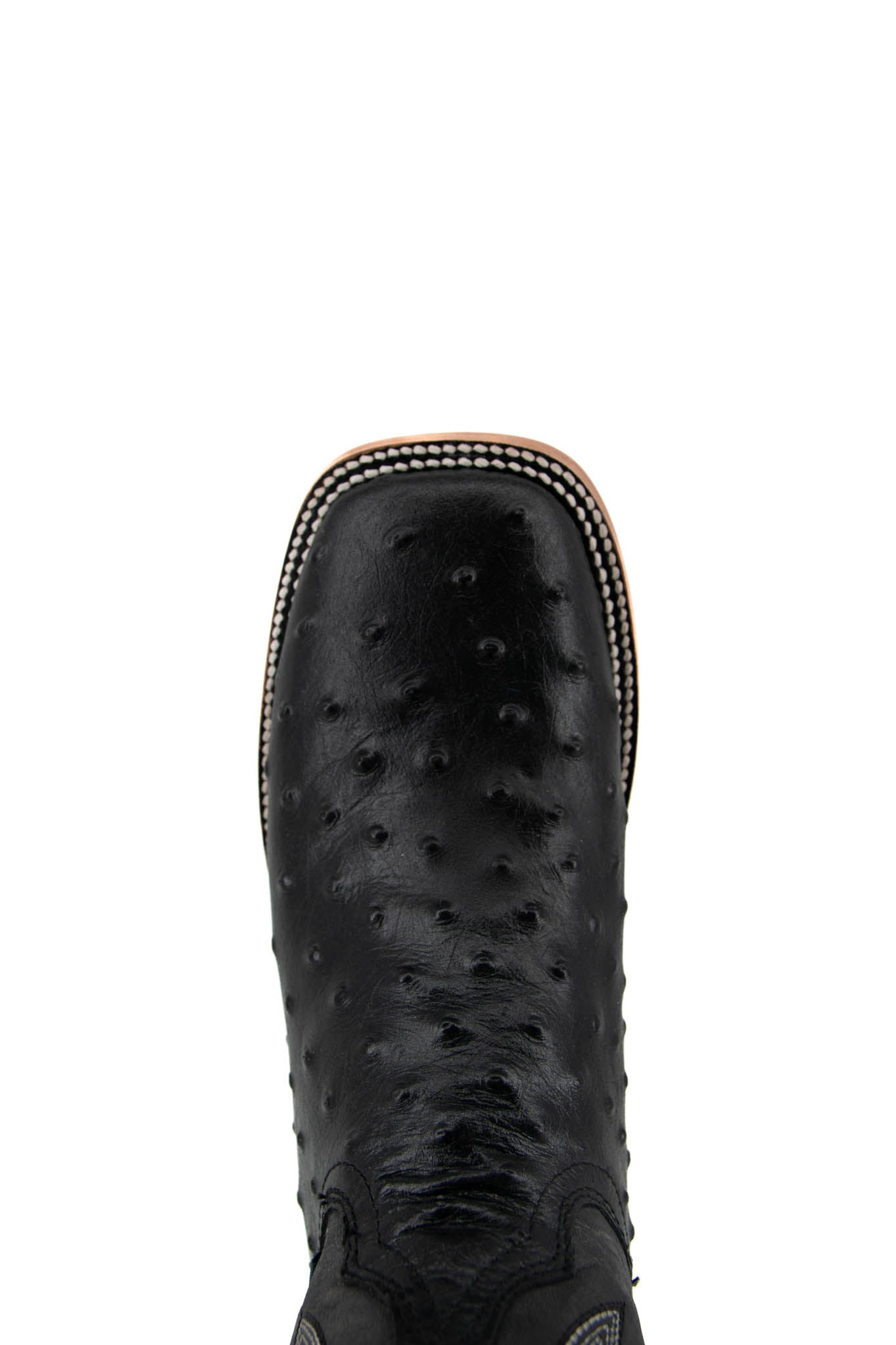 Imit Avestruz Ranch Square Toe Cowboy Boot