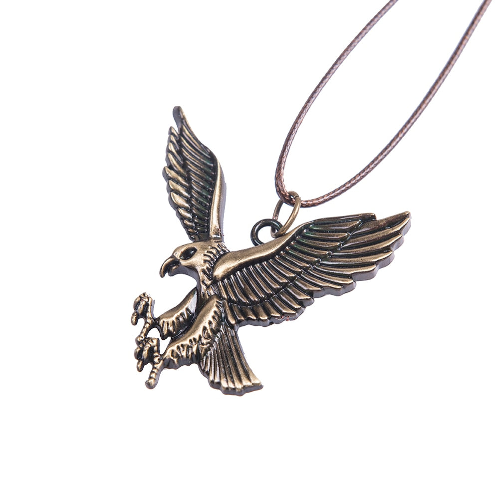 Bronze Eagle Car Pendant Ornament for Rear View Mirror Decoration